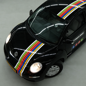 Carwrap Zwolle of striping